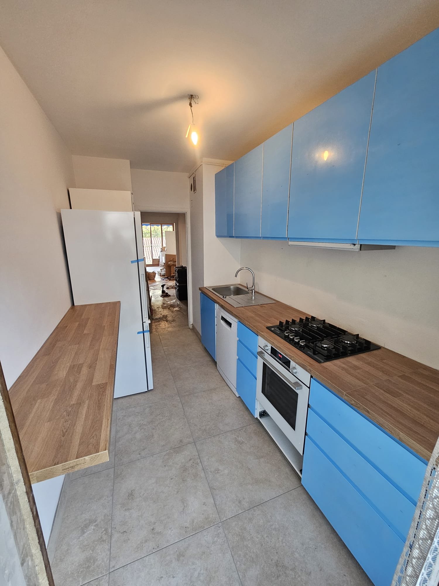 Détail aménagement cuisine